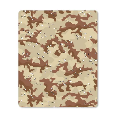 Produktbild von MuchoWow® Mauspad Mousepad Camouflage - Wüste - Muster 30x40 cm - Mousepads - Maus Mat - Pad - Mausunterlage - Mausmatten