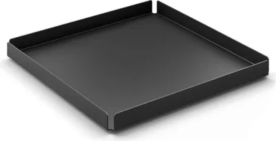 Image de ZACK Plateau de service en acier inoxydable POTES Plateau 20 x 20 cm noir 40538