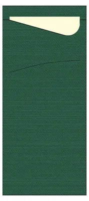 Immagine prodotto di Duni sacchetti per tovaglioli verde scuro