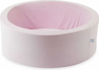 Obrázek produktu pro Kuličkový bazén 90x30 Velvet Soft Light pink - Bez koulí / Bez koulí