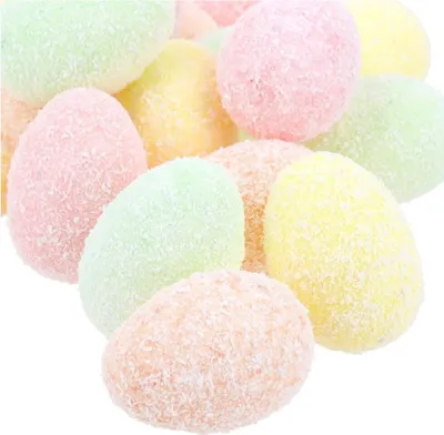 Produktbild von Dekolo Hängedeko Ostereier zum AufHänget Styropor-Eier Osterngefärbte Eier österliche 18St. 4cm