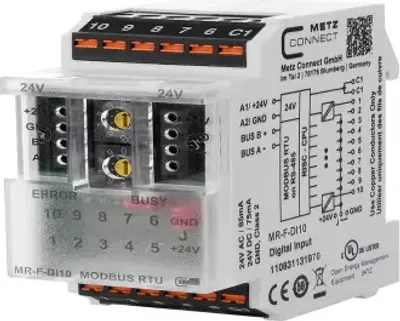 Productafbeelding van Metz 110831131970 MR-F-DI10 Modbus RTU (110831131970)