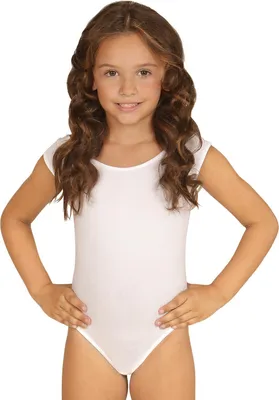 Produktbild von Ärmelloser Body weiß Kindergröße: 116-128