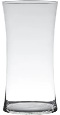Produktbild von Hatchet Glass Blumenvase / Blumenstrausvase - transparentes Glas - 40 x 15 cm