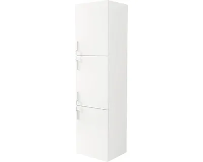 Produktbild von Hochschrank Baden Haus Sting Breite 45 cm weiß hochglanz fertig montiert