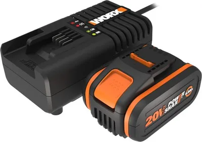 Image de WORX 20V Charging Set, avec batterie 4.0 Ah et station de charge