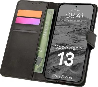 Produktbild von Bizon Case Pocket Oppo Reno13 schwarz