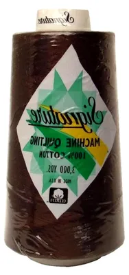 Produktbild von Quiltgarn aus 100% Baumwolle in Walnussfarbe