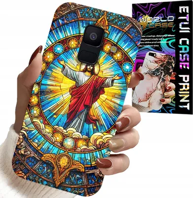 Produktbild von Fall Für Samsung A6 2018 - Jesus Christentum Religion + Glas