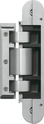 Produktbild von Glastürband Tectus TEG 310 2D 80 Edelstahl matt gebürstet 80 kg verdecktliegend ESG 8/10 mm