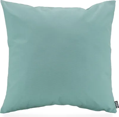 Produktbild von H.O.C.K. Classic Uni Outdoor Kissen 50x50cm manzana - aqua C109