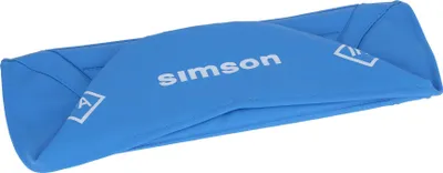 Produktbild von Sitzbezug strukturiert, hellblau/hellblau für Endurositzbank mit SIMSON-Schriftzug - Simson S50, S51, S70 Enduro