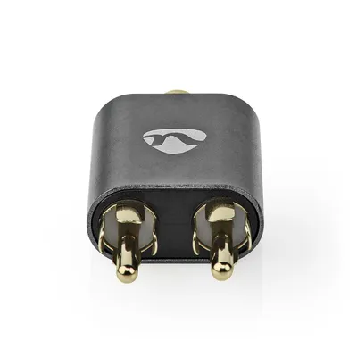 Productafbeelding van Nedis CATB22255AL, 2x RCA, 3,5 mm, Zwart, Grijs