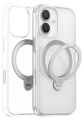 Zdjęcie produktu dla Torras - Ostand Spin MagSafe Series Etui na iPhone'a 17 - przezroczyste