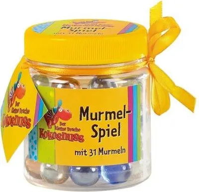 Produktbild von Cbj Der kleine Drache Kokosnuss - Murmel-Spiel: Set aus 31 Murmeln