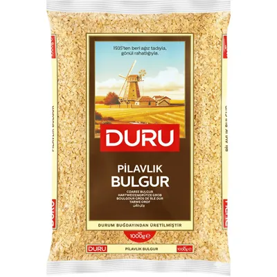Produktbild von Duru Hartweizengrütze Grob Bulgur 1000g - Pilavlik Bulgur
