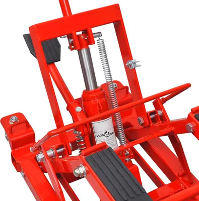 Produktbild von vidaXL Hydraulische Motorrad-Hebebühne ATV 680 kg rot