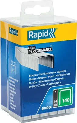 Image de Rapid Tools 40303092 Rapid Flachdrahtklammern Typ 140, 14 mm, Großpackung