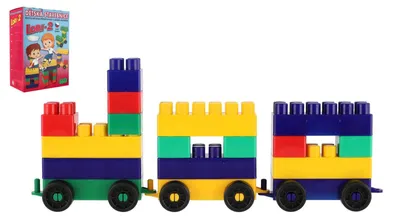 Immagine prodotto di Set di costruzioni LORI 2 in plastica 35 pezzi in scatola 19x28x10cm