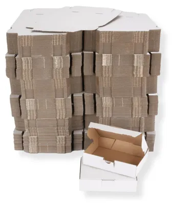 Produktbild von Maxibriefkarton DIN A6 - 180 x 130 x 45 mm / DHL Kleinpaket, weiß 600 Stück