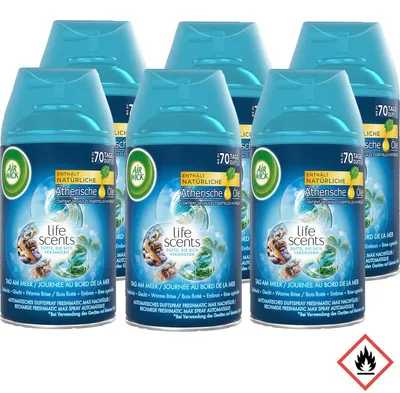 Image de Air Wick Freshmatic Max Journée à la mer Recharge 250ml Pack de 6