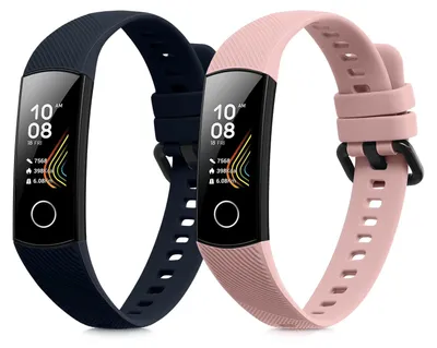 Produktbild von Ersatzarmband Uhrenarmband Aktivitätstracker Armband - 2 Stück - Kompatibel mit Honor Band 4 und 5