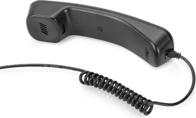 Produktbild von DIGITUS USB Telefonhörer schwarz Plug & Play