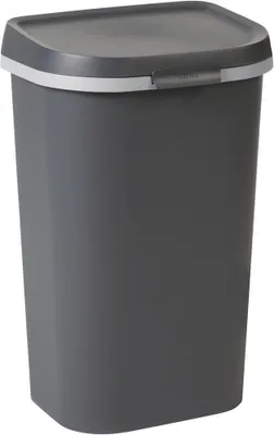 Immagine prodotto di Curver Mistral Cestino per rifiuti piatti 50L Antracite