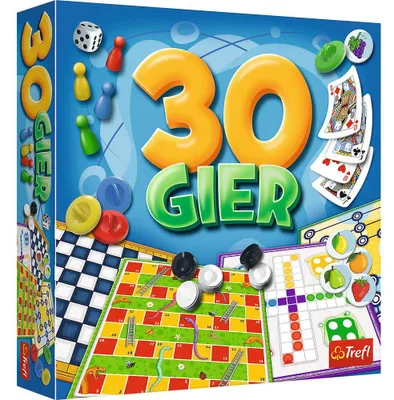 Produktbild von Brettspiel 30 Spiele Trefl 02115