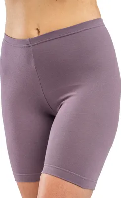 Produktbild von HERMKO 5780 Damen Longpant aus Baumwolle / Elasthan Schlüpfer, Farbe:pflaume, Größe:32/34 (XS)