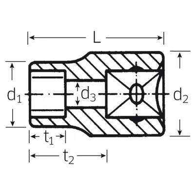 Produktbild von Stahlwille 45 TX E 14 02270014 TX Bits E 14 3/8 (10 mm)