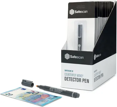 Zdjęcie produktu dla Safescan 30, Ultrafiolet, Szary, 135 mm, 10 mm, 15 mm, 9 g