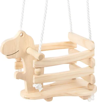 Zdjęcie produktu dla Small Foot 11589 Huśtawka Dino Rex wykonana z drewna