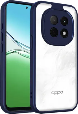 Obrázek produktu pro Pouzdro pro Oppo F29 Pro průhledný zadní kryt s TPU rámečkem, odolné proti nárazům Modrý