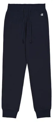 Productafbeelding van Champion Legacy Basics W-Light Powerblend Fleece Rib-manchetten joggingbroek voor dames