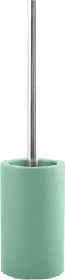 Produktbild von Spirella "Tube" WC Bürste Toilettenbürste Klobürste WC Garnitur aus Porzellan matt Grün