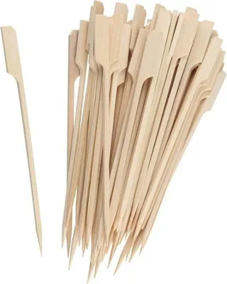 Image de Lot de 150 pics à brochettes en bois 25 cm Fackelmann
