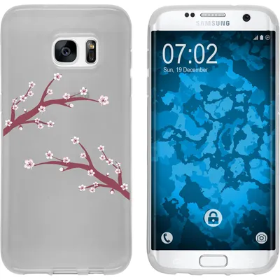 Produktbild von PhoneNatic Case kompatibel mit Samsung Galaxy S7 Edge Silikon-Hülle Ostern M1