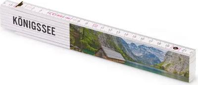 Obrázek produktu pro Metrie | Block 52 Skládací metr, s potiskem Königssee | 2 m