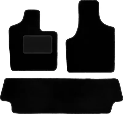 Produktbild von Schwarze Velours-Fußmatten für: Chrysler Town&Country IV Minivan (2000-2008)