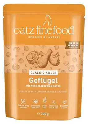Produktbild von Catz finefood No.503 Huhn, Adult, Huhn, 200 g, Getreidefrei, Ohne künstliche Farbstoffe