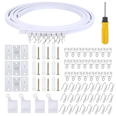 Imagen del producto de Varilla flexible para cortinas, ideal para autocaravanas y separadores de ambientes