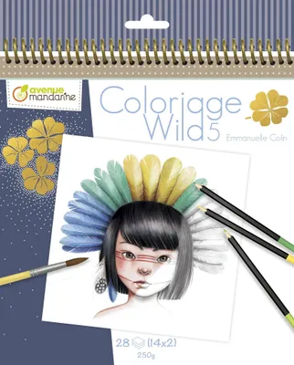 Immagine prodotto di Libro da colorare Clairefontaine Wild 5