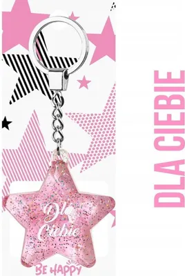 Produktbild von Schlüsselanhänger „Stern“ – Für dich – Be-Happy Gifts