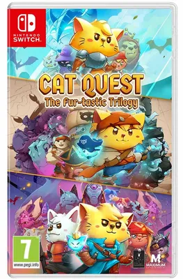 Produktbild von Maximum Games Cat Quest: The Fur-tastic Trilogy, Nintendo Switch, RP (Rating Pending), Physische Medien