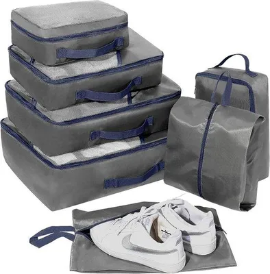 Produktbild von Famanu Gepäckkompartimente Set 7-teilig - für Reisen und Camping