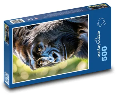 Obrázek produktu pro martinpuzzle - Puzzle 500 - Černá gorila - opice