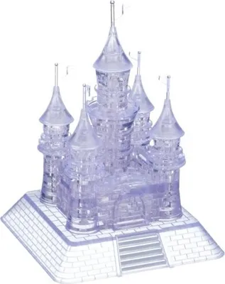 Produktbild von Puzzles 3D Crystal Schloss 105 Teile