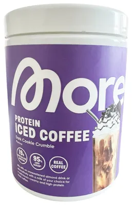 Zdjęcie produktu dla More Nutrition, kawa proteinowa, smak "Ciemne ciasteczka", 300g
