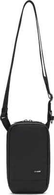 Image de pacsafe sac à épaule bandoulière RFIDsafe Crossbody Bag Jet Black noir